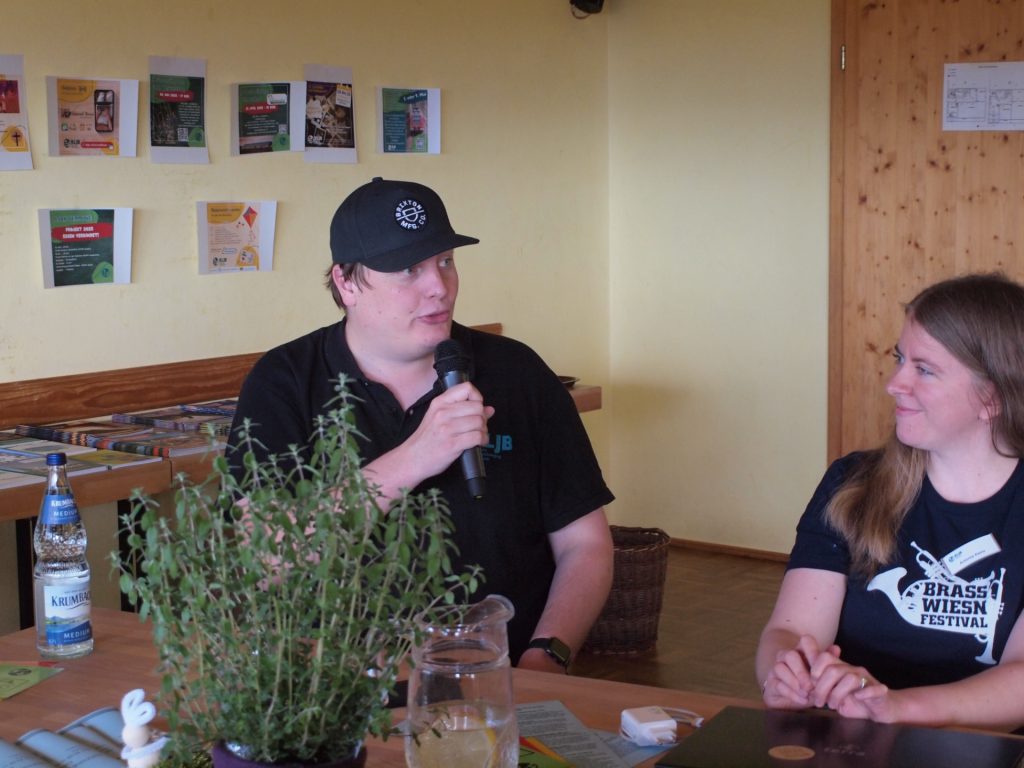 Jannis Fuhge von der KLJB Deutschland war auch bei der Diözesanversammlung dabei