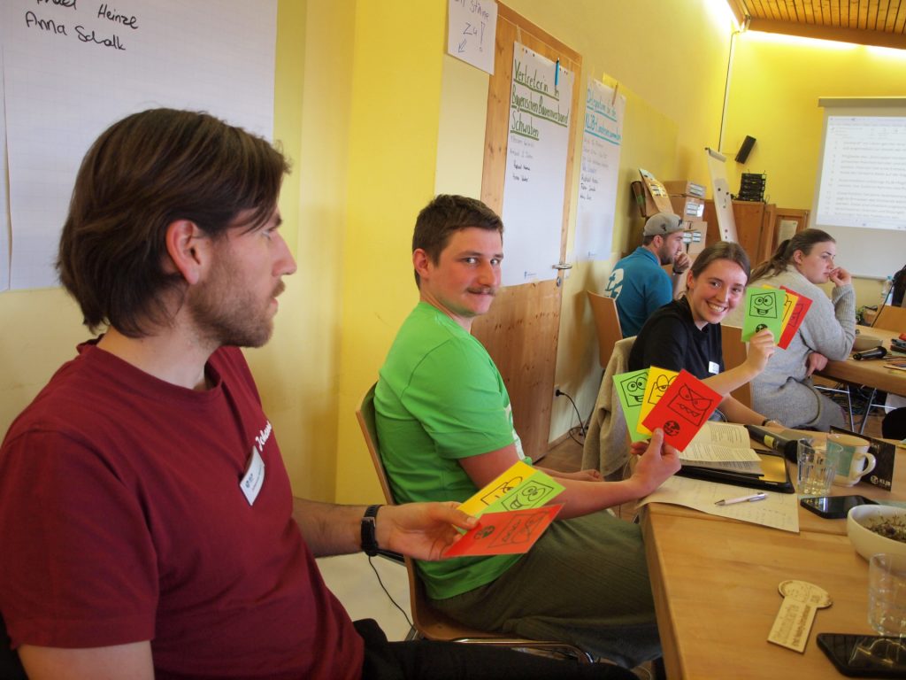 Stimmungskarten dürfen nicht fehlen