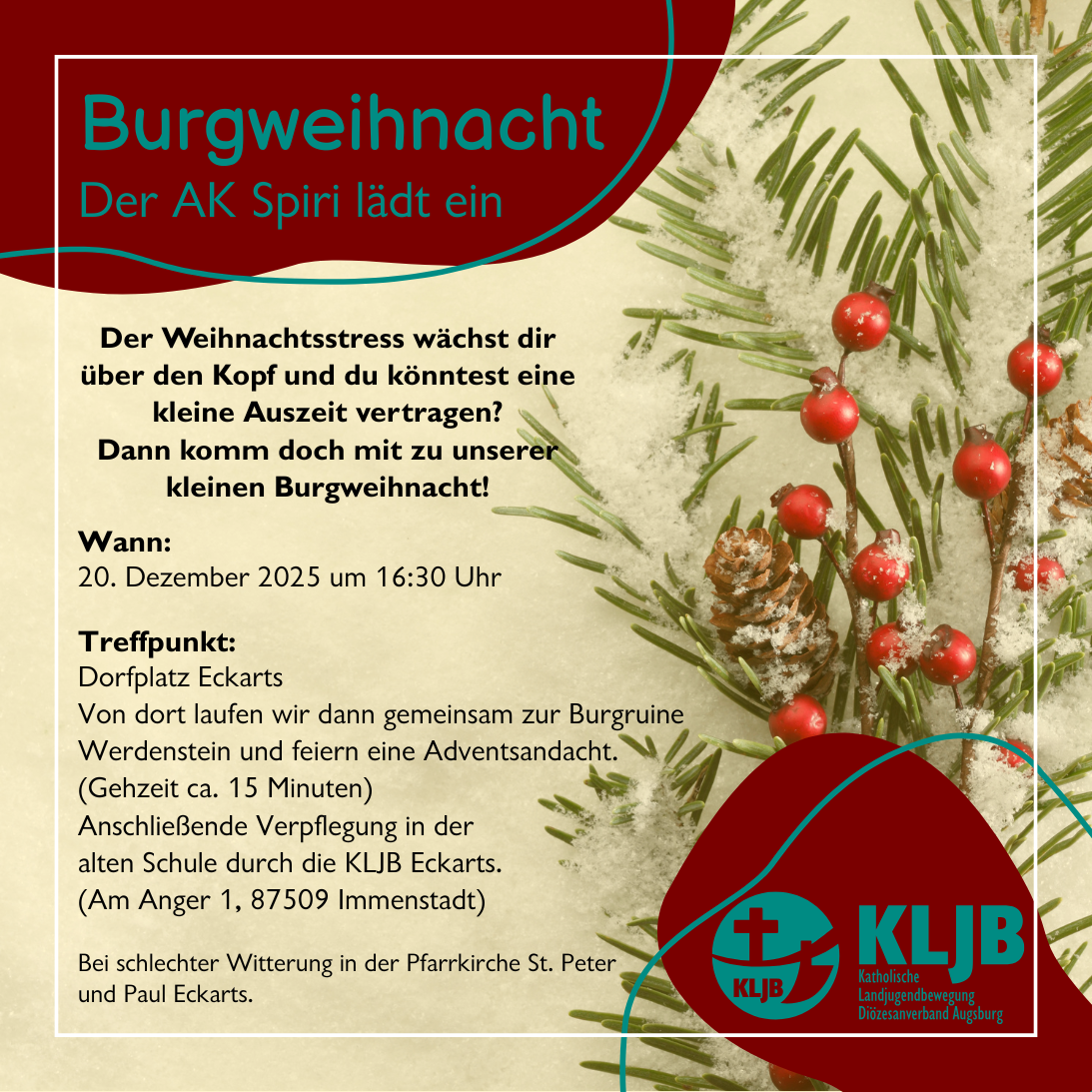 Flyer Burgweihnacht